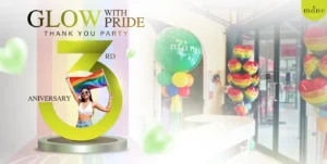Thank you party Glow With Pride