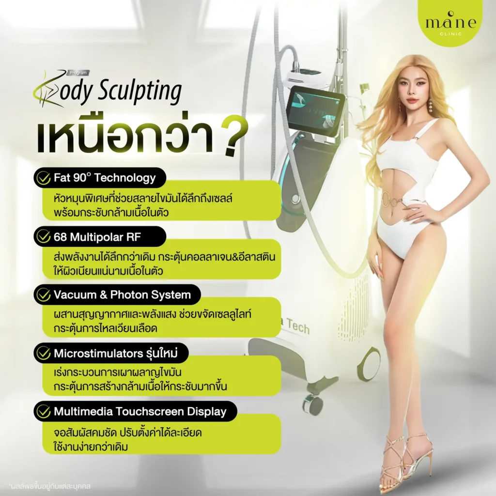 Program Body Sculpting เหนือกว่ายังไง?